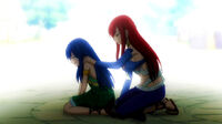 Wendy e Erza