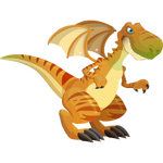 Dragón T-Rex Fase 3
