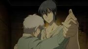 Nezumi and Shion dance