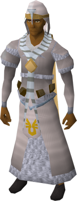 Armadyl vestments equipped
