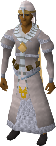 Armadyl vestments equipped