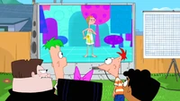 Kids see Candace on TV