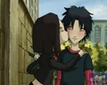 Saint Valentines Day Yumi kisses William image 1