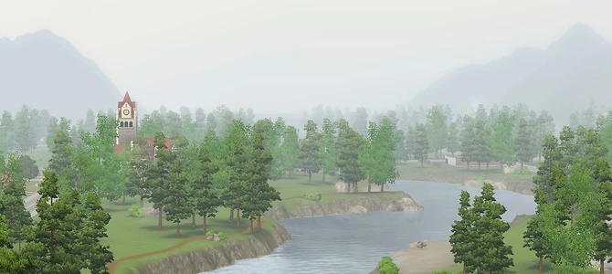 Moonlight Falls mist