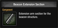 Beacon Extension Section