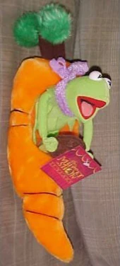 Kermit in a carrot