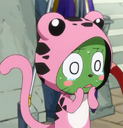 Frosch sorprendido