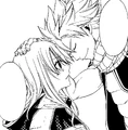 Natsu le agradece a Lucy del Futuro