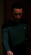 Medical officer, alternate timeline 2366