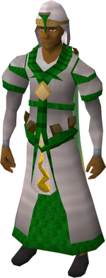 Guthix vestments equipped