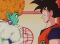 Princess Snake and Goku meet