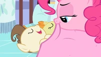 Pinkie Pie placing blanket S2E13