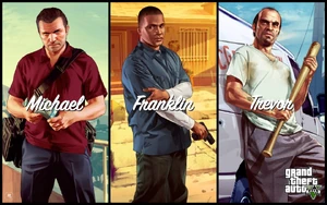 Michael, Franklin y Trevor Artwork