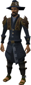 Investigator's outfit equipped