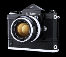 Nikon F Motor Black Camera 50mm Austin Calhoon Photograph