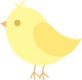 Bird yellow cute