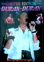 DURAN DURAN LIMITED EDITION MAGAZINE ISSUE 21 wikipedia poster