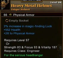 Heavy Metal Helmet