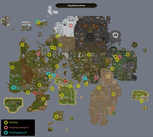 Fairy ring map