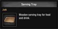 New serving tray