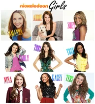 Nickelodeon Girls Collage Names