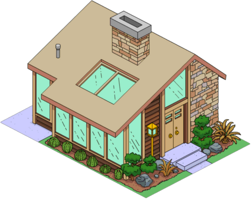 Cool Brown House The Simpsons Tapped Out Wiki