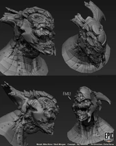 Karn Damaged Head