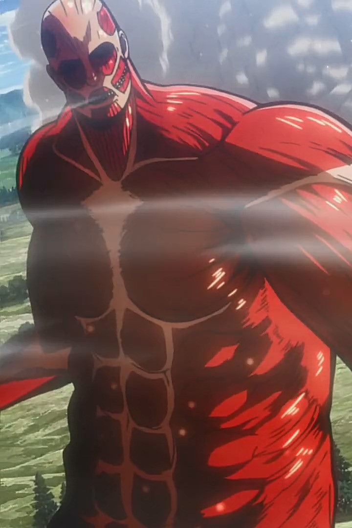 attack on titan colossal titan statue