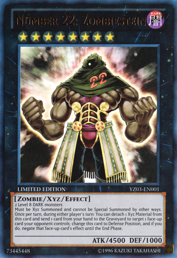 Number 22 Zombiestein Yu Gi Oh Its Time To Duel