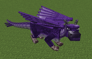 Dragão roxo