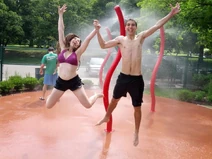 Spray Park jump
