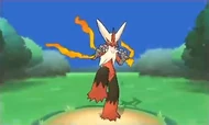 Mega evo Blaziken