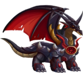 Dragón Caballero Negro Fase 3