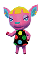 animal crossing fuchsia plush