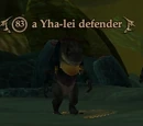 A Yha-lei defender
