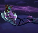 Purple Riding Nether Ray