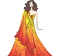 Top 10 list:The Hunger Games "Girl on Fire" Dress
