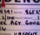 Evidence sheet
