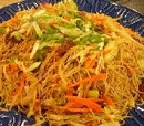 Noodles and Cabbage