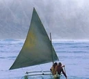 Outrigger canoes