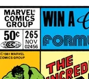 Incredible Hulk Vol 1 265
