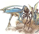 Araña erguida
