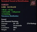 Serrated Sword of Retribution