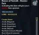 Bosses of Norrath - Booster Pack