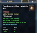 Gem Encrusted Bracelet of the Sun