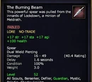 The Burning Beam