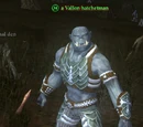 A Vallon hatchetman