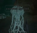 A scorched trunklord