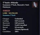 T'Vosh's Whistle
