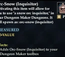 Orc-Snow (Inquisitor)